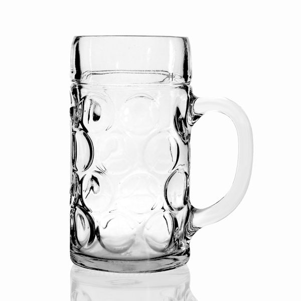 glass beer mug Isar