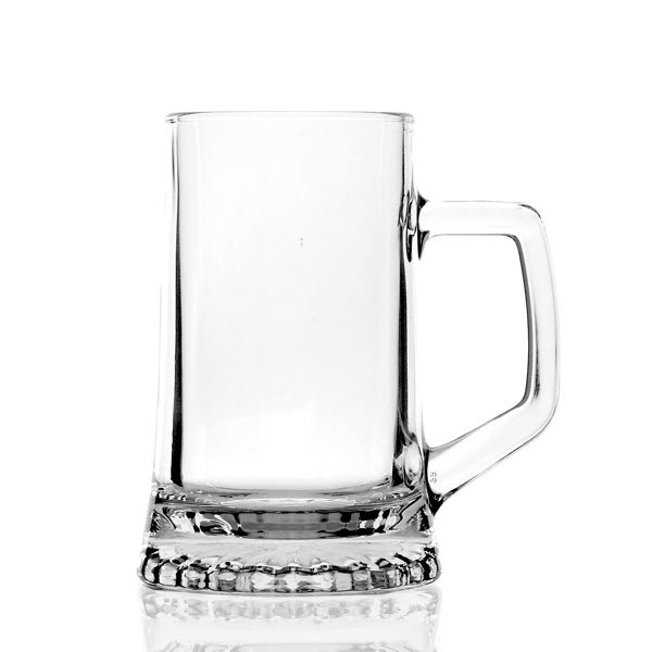 glass beer mug Elipsa